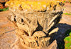 Tipaza, Algrie: Corinthian capital decorated with acanthus - Great Christian Basilica - Tipasa Roman ruins, Unesco World Heritage site | chapiteau corinthien dcor de feuilles dacanthes - Grande Basilique Chrtienne - ruines romaines de Tipasa, Patrimoine mondial de l'UNESCO - photo par M.Torres