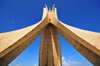 Alger - Algrie: Monument des martyrs de la guerre d'Algrie - construit sur un muse souterrain consacr  la guerre d'Algrie - photo par M.Torres