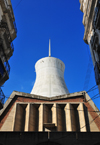 Alger - Algrie: Basilique du Sacr Coeur d'Alger - faade cot rue Letellier - photo par M.Torres