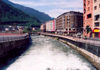 Andorra la Vella: along C. Prat de La Creu - mountain water - photo by M.Torres