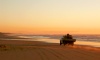 Australia - Cooloola Beach (Queensland): 4WD at sunrise - Red Canyon - photo by Luca Dal Bo