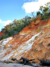 Australia - Elim Beach (Queensland): Coloured Sands - photo by Luca Dal Bo