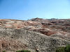 Siyazan rayon, NE Azerbaijan: the Candy Cane mountains - along Candy Canyon - photo by N.Mahmudova