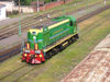 Azerbaijan - ADDY - Lankaran / Lenkoran / Lenkon: locomotive - train - Azerbaycan Dovlet Demir Yolu (photo by F.MacLachlan)