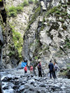 Azerbaijan - Ilisu - Hamam istisu - gorge - photo by F.MacLachlan