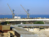 Azerbaijan - Baku: floating drydock in the harbour - photo by N.Mahmudova