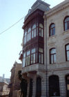 Azerbaijan - Baku: veranda - photo by Miguel Torres