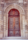 Azerbaijan - Baku: the Djuma mosque - intricate decoration - Juma mosque - old town - architecture - religion - Islam - photo by Miguel Torres