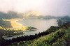 Azores / Aores - Lagoa do Fogo: lagoon on the top of the gua de Pau volcano / Rede Natura 2000 - Reserva Natural - Vulco do Fogo - vulco de gua de Pau - photo by M.Durruti