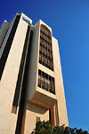 Manama, Bahrain: GIB tower with traditional Arabian peninsula balconies (Mashrabiya or Shanasheel) - Gulf International Bank - photo by M.Torres