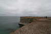 Bear Island / Bjrnya, Svalbard: walking along the cliffs - photo by R.Behlke