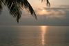 Belize - Seine Bight: morning peep - sunrise - photo by Charles Palacio