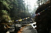 Bhutan - Membartsho, 'the burning lake' where Pema Lingpa, retrieved treasures hidden by Guru Rimpoche - photo by A.Ferrari