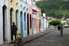 Brazil / Brasil - Cachoeira (Bahia): colonial street / uma rua colonial - photo by N.Cabana