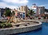 Brazil / Brasil - Florianopolis: dowtown - fonte na baixa - Avenida Paulo Fontes (photo by M.Torres)