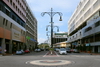 Bandar Seri Begawan, Brunei Darussalam: corner of Sultan Omar Ali Saifuddien street and McArthur street, the waterfront - photo by M.Torres