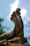 Cambodia / Cambodge - Cambodia - Preah Vihear /  Prasat Khao Phra Wiharn: Preah Vihear: nagas to the glory of Shiva as Sikharesvara - Sri Sikharesvara - serpents Prasat Preah Vihear - UNESCO World Heritage Site - photo G.Frysinger