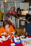 Canada 10 Preparing and eating lobster in the historic fishing village of Peggy's Cove, Nova Scotia, Canada - photo by D.Smith