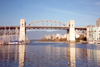 Canada / Kanada - Vancouver: False creek - pillars - photo by M.Torres