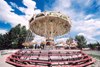 Canada / Kanada - Calgary (Alberta): Heritage Park - merry go round - Dangler swings (photo by M.Torres)