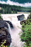 Canada / Kanada - Jasper National Park, Alberta: Athabasca falls - photo by M.Torres