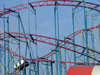 Toronto, Ontario, Canada / Kanada: roller coaster detail - Canadian Exhibition - photo by R.Grove