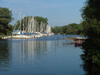 Canada / Kanada - Toronto (Ontario): yachts - Centre Island (photo by Robert Grove)