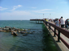 Toronto, Ontario, Canada / Kanada: promenade over the water - Centre Island - photo by R.Grove