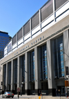 Toronto, Ontario, Canada: Air Canada Centre - architect Brisbin Brook Beynon - multi-purpose arena home of the NBA's Toronto Raptors, the National Lacrosse League's Toronto Rock, and the NHL's Toronto Maple Leafs - Bay Street - photo by M.Torres