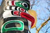 Winnipeg, Manitoba, Canada: totem - Assinboine Avenue - grounds of the Legislative Palace - photo by M.Torres