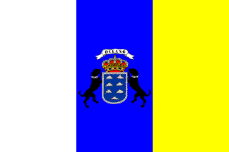 Canary islands / Canaries  / islas Canarias / Ilhas Canarias / Kanarische Inseln / Kanariju salas / Kanary ostrov / Kanarie  / Kanarie eilanden / Kanarialintu katu / Kanari sziget / Kanari yer / Kanarek wyspy / insule Canarias / Kanarski otoci / Kanarie  / Kanaryo pulo / Kanarya Adalar - flag