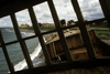 Estancia San Gregrio, Magallanes Region, Chile: view from the grounded steamer Amadeo, on the beach at the ghost ranch  shipwreck - Patagonia - photo by C.Lovell