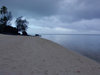 Cook Islands - Aitutaki island: dusk scene - beach - photo by B.Goode