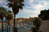 Croatia - Dubrovnik: old port seen from above - photo by P.Gustafson