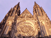 Czech Republic - Prague / Praha : St. Vitus Cathedral - faade (photo by M.Bergsma)