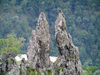 Russia - Dagestan - Tsumada rayon - Verkhne Khvarshini: rocks - the donkey's ears (photo by G.Khalilullaev)