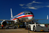 Punta Cana, Dominican Republic: American Airlines Boeing 757-223 N689AA and Aircraft Tow Tractor - TUG Technologies Corporation U30 - Punta Cana International Airport - PUJ / MDPC - photo by M.Torres