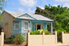 Monte Cristi, Dominican Republic: wooden house - architecture of the Cibao region - photo by M.Torres