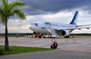 El Catey, Saman province, Dominican republic: SATA International Airbus A310-325(ET) CS-TKN (cn 624) - Macaronesia - airliner at Saman El Catey International Airport - photo by M.Torres