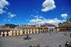 Quito, Ecuador: Plaza de San Francisco - Spanish colonial jewel built on a slight incline - photo by M.Torres