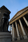 London: Royal Exchange and war monument - architect Sir William Tite - City of London - photo by M.Torres