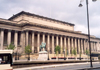 Liverpool, Merseyside, North West England, UK: classical, yet Scouser - Saint Georges Hall - Lime Street - designer: Harvey Lonsdale Elmes - photo by M.Torres