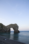 Durdle Door, Dorset, England: man fishing - UNESCO World Heritage Site - photo by I.Middleton