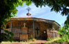 Lake Tana, Amhara, Ethiopia: Entos Eyesu Monastery for nuns - the church - photo by M.Torres