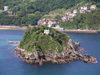 Basque Country / Pais Vasco / Euskadi - Donostia / San Sebastian: isla de Santa Clara / Santa Clara island - photo by R.Wallace