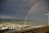 Donostia-San Sebastin, Gipuzkoa province, Euskadi: rainbow - Southeastern end of Paseo Nuevo - photo by J.Zurutuza