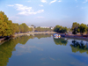 Tbilisi, Georgia: reflections on the Mtkvari river - photo by N.Mahmudova