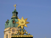 Germany / Deutschland - Berlin: Schloss Charlottenburg - dome and gate detail - Italian Baroque style by the architect Johann Arnold Nering - photo by M.Bergsma