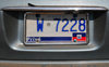 Ouanaminthe / Juana Mendez, Nord-Est Department, Haiti: Haitian car registration plate - Plaque d'immatriculation - photo by M.Torres