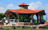 Ouanaminthe / Juana Mendez / Guanamiento, Nord-Est Department, Haiti: band stand on the central square - photo by M.Torres